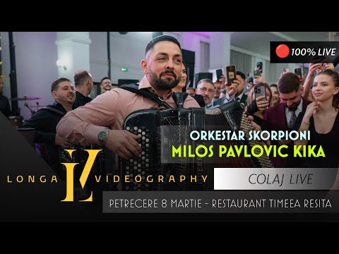 Orkestar Skorpioni & Milos Pavlovic KIKA - Program 2⚪️ Petrecere 8 martie - Restaurant Timeea Resita