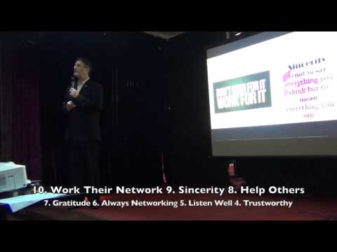Top 10 Traits of Master Networkers- BNI Meeting April 4th, 2014 - Victory Chapter