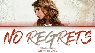 Girls Aloud (Nadine) - No Regrets (Nadine Solo) (Color Coded Lyrics)