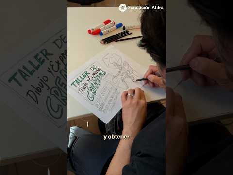✏️👩‍🎨 Taller de Dibujo y Expresión Creativa  en Fundación Atilra