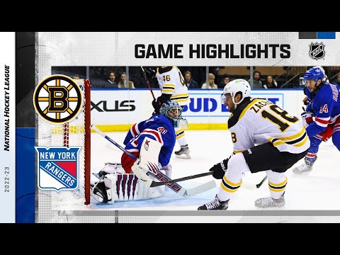 Bruins @ Rangers 10/5 | NHL Highlights 2022
