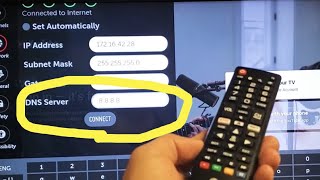 LG Smart TV: How to Change DNS Server