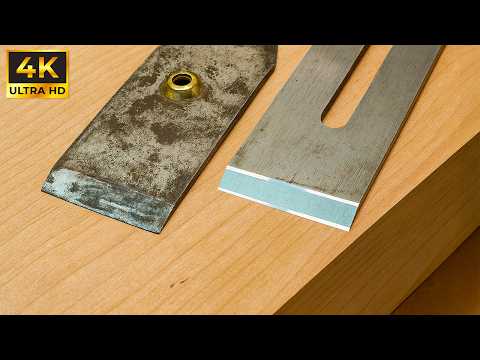 Don’t Miss This! Easy Way to Sharpen a Hand Planer to Razor Sharpness–A 65-Year-Old Man’s Secret