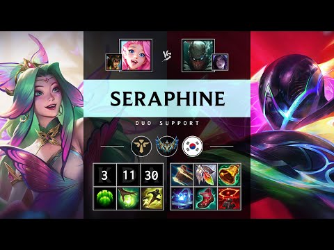Seraphine Support vs Pyke - KR Challenger Patch 25.07