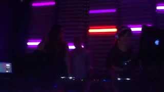 DJ Freeze & DJ Chanel Tag-team perform on Saturday night (27.07.2013) at Club Celebrities 4