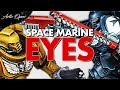 How to Paint Space Marine Eyes: ULTIMATE method