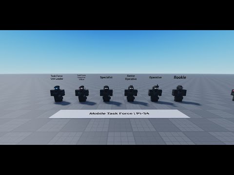 SCP Mobile Task Force Pi-34 uniforms showcase.