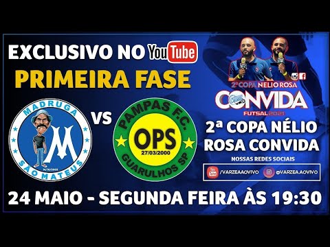 Madruga FS x Os Pampas FC - 2ª Copa Nélio Rosa Convida