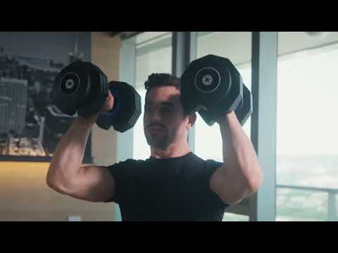 Регулируемая гантель XTERRA 5-25 кг - Видео 1