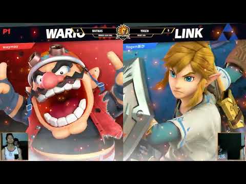 Rayenari Weekly 50 - Winners Semi Final - Waymas (Wario) Vs. Yogen (Link) - SSBU