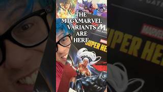 THE MTG COMIC BOOK VARIANTS HAVE BEGUN #mtg #mtgxmarvel #magicthegathering