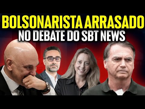 💣DEBATE HUMILHANTE NO SBT NEWS: BOLSONARO ENFIM NA PAPUDA; ADVOGADA TRITURA JORNALISTA BOLSOMINION!.