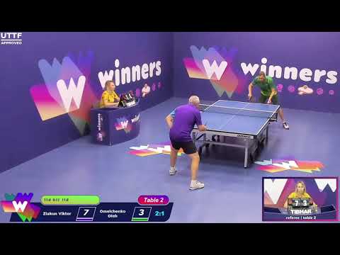 Winners League  11.09.21 Ziakun Viktor - Omelchenko Oleh 14:30