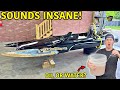Rebuilding A Wrecked Race Boat Part 1!!!