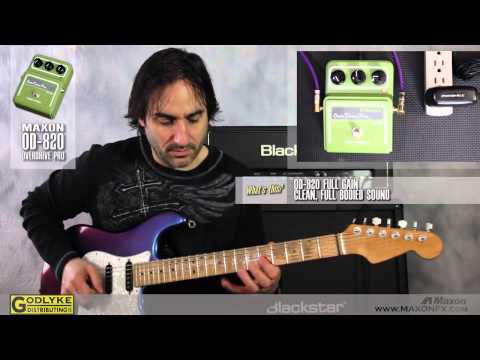 PIMPIN PEDALS' - The Best Maxon OD820 Overdrive Pro