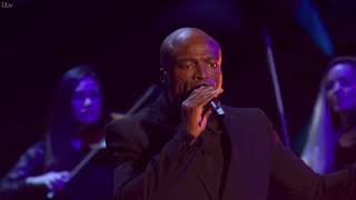 Seal performing &quot;I&#39;ve Got You Under My Skin&quot; at the NTAs 2018