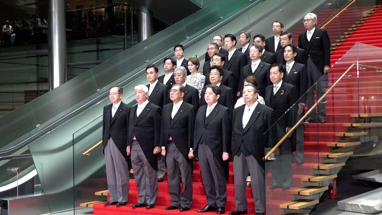 石破内閣が発足　「納得と共感」強調　９日の衆院解散表明・首相