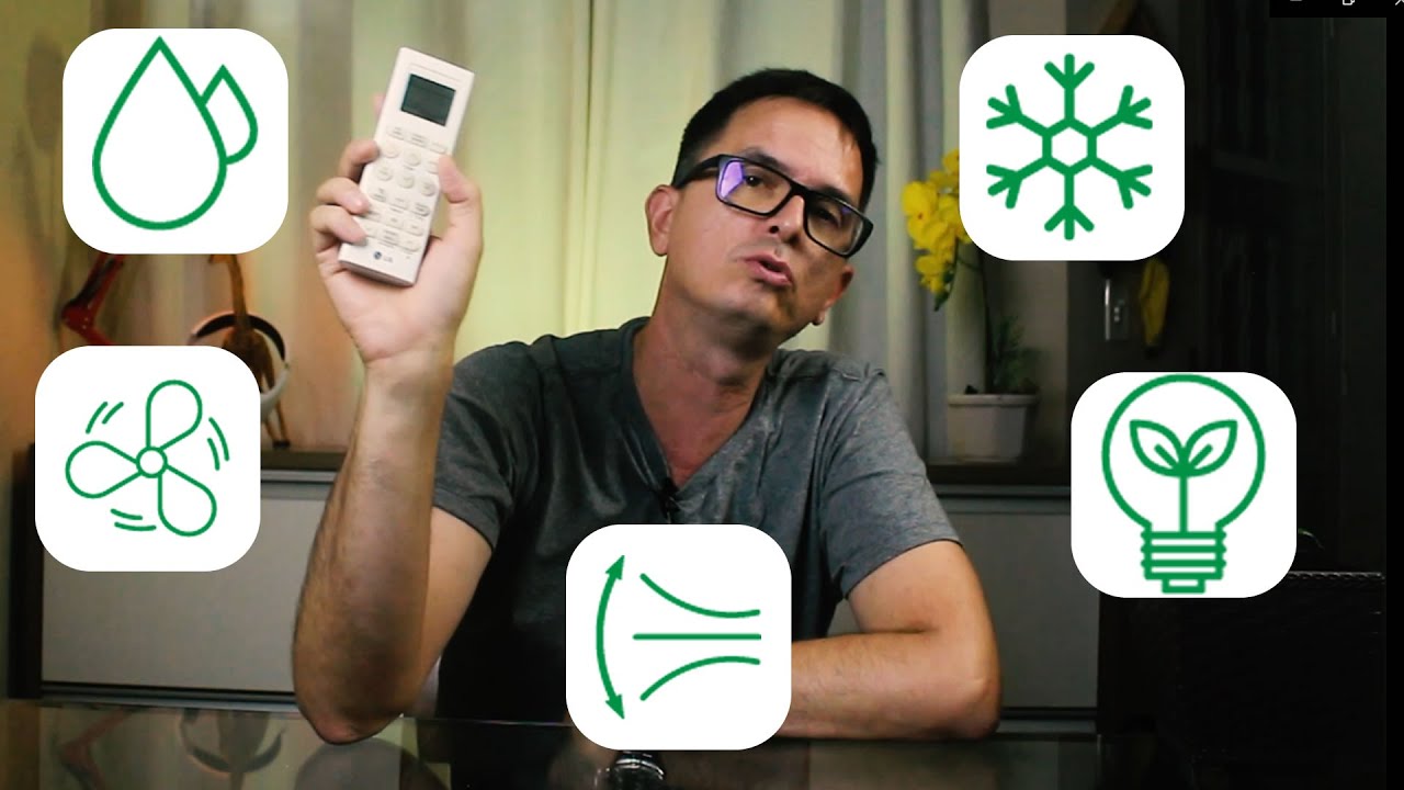 Entenda os símbolos do controle de ar condicionado de uma vez por todas