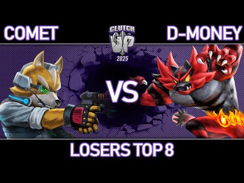 AoC | comet (Fox) vs AoC | D-Money (Incineroar) - Clutch Up 2025 Losers Top 8