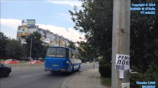 preview picture of video 'Chavdar 11M4 / BA100410 / Military Bus / Burgas, BG'