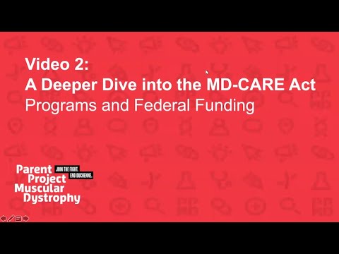 MD-CARE Act: Programs & Federal Funding [Advocacy Hub Ep. 2]