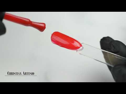 UV Nagellack Νο 032 Fire Rot Halbdeckend 10ml – Christian Artesio