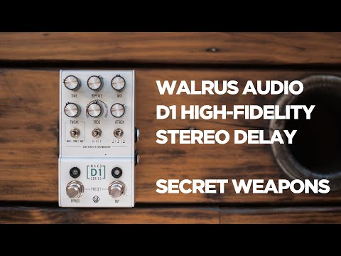 Immagine Walrus Audio Mako D1 High-Fidelity Stereo Delay V1 2020 - 2021 - Silver - 2