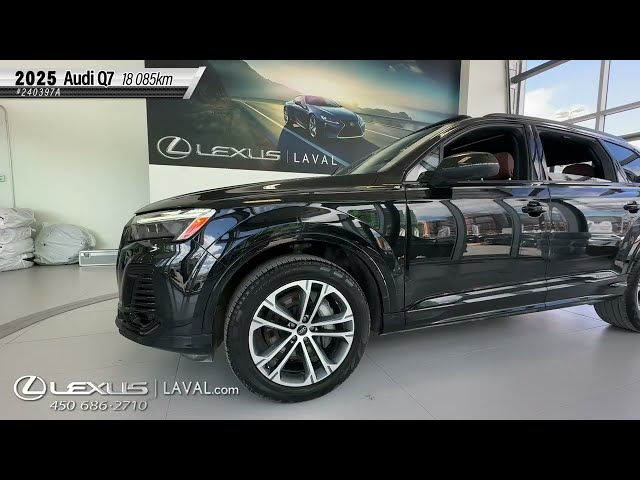 2025 Audi Q7 Camera / navigation / toit ouvrant Bien Équipé / In in Cars & Trucks in Laval / North Shore