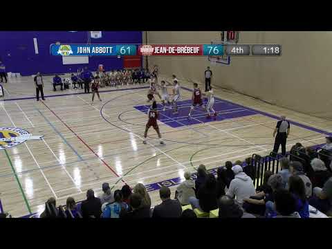 RSEQ Basketball masculin 🏀 Jean-de-Brébeuf @ John Abbott [10/18/2024]