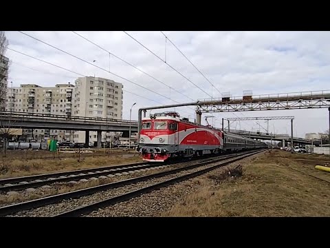 IR 1752 CU LOCOMOTIVA EA 613 DEPOUL BUCUREȘTI CĂLĂTORI (27.02.2022)