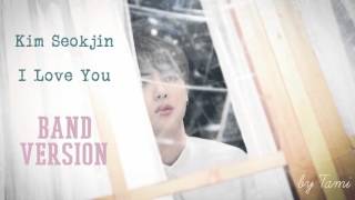 BTS Jin - I Love You (난 너를 사랑해) Band Ver. Mix + rain
