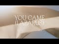 You Came (Lazarus) - Bethel Music, Jonathan David Helser, Melissa Helser | Peace, Vol II