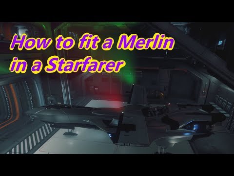 Star Citizen | How to fit a Merlin inside of a Starfarer (or several Merlins)