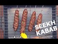 Homemade Seekh kabab in the oven