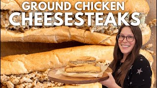 Chicken Cheesesteak Recipe Using Ground Chicken