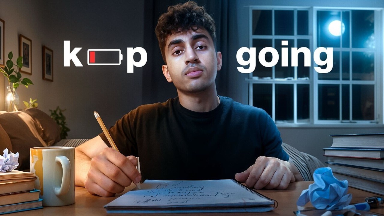 how to study even when you're EXHAUSTED