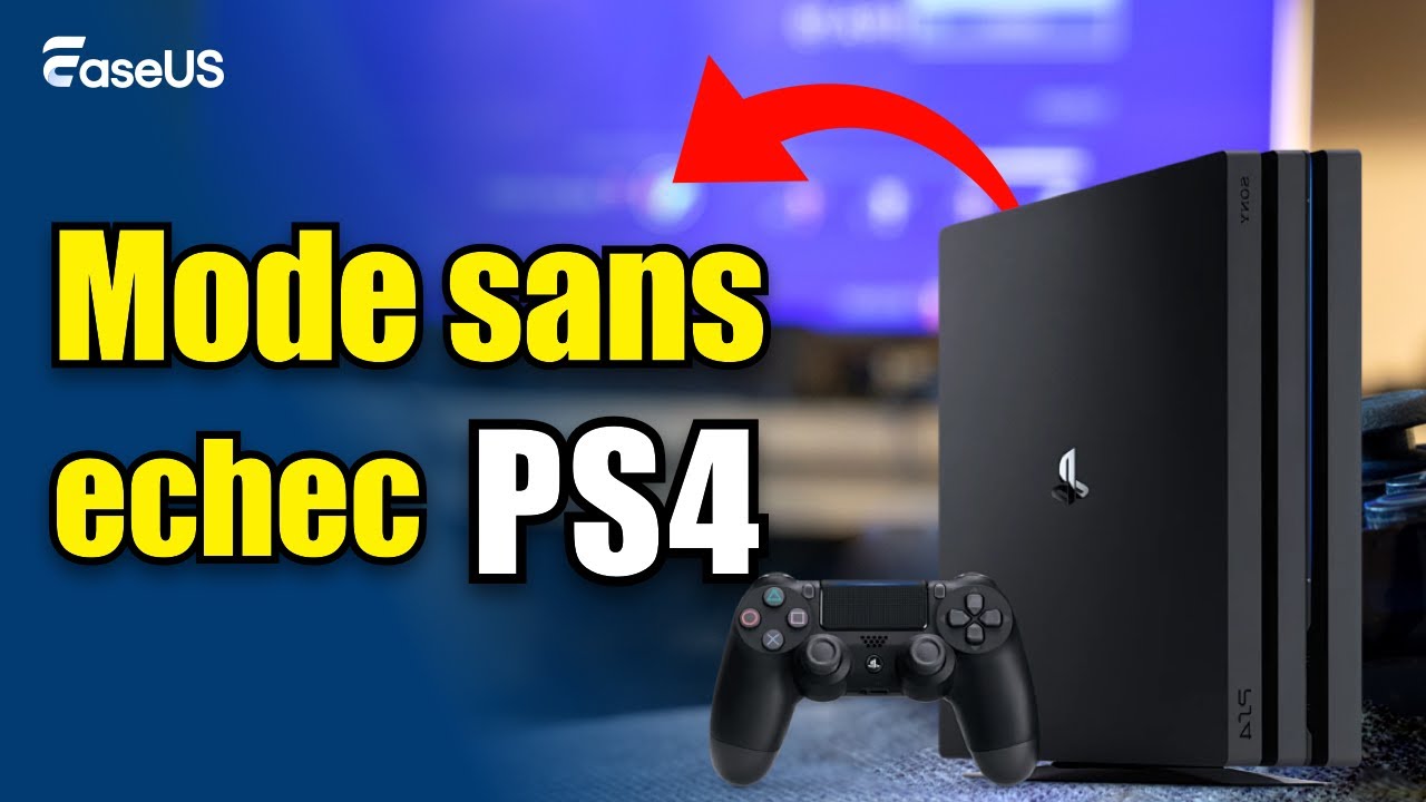 PS4 bloquée en MODE SANS ÉCHEC 