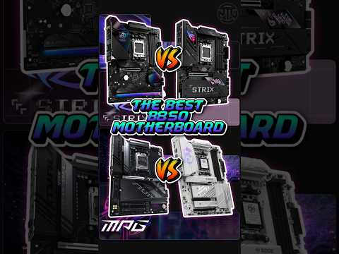 THE BEST B850 Motherboard  is here #gaming #pcbuild  #asusrog