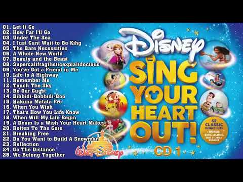 disney music disney sing your heart out album vol 01 disney soundtracks playlist 2023