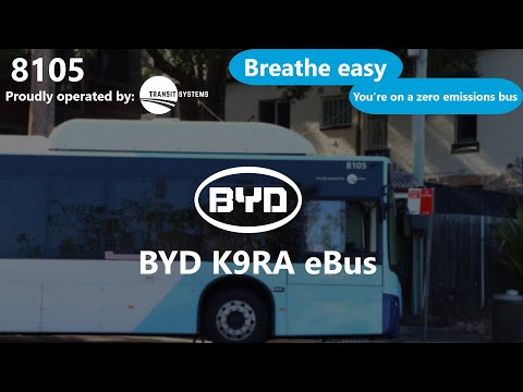 [Transit Systems] BYD K9RA eBus #8105 on Route 431