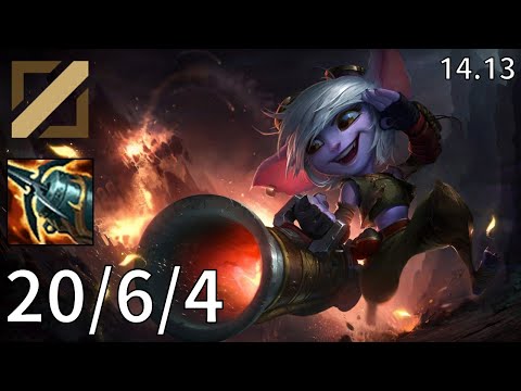 Tristana Mid vs Varus - EUW Master | Patch 14.13