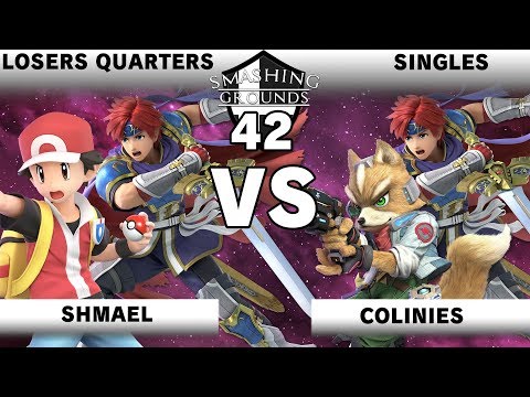 Smashing Grounds 41 Losers Quarters - Shmael [Roy, Pokemon Trainer] v Colinies [Roy, Fox]