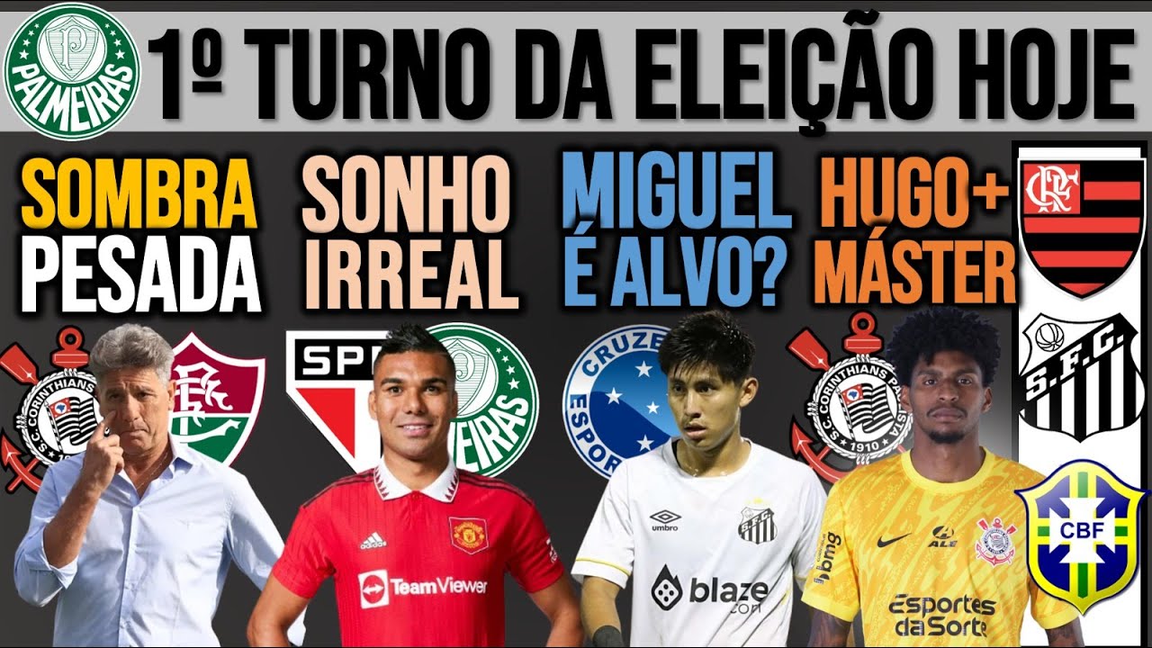 RENATO G. NO TIMÃO? CASEMIRO: SP OU VERDÃO? MIGUELITO NO ZÊRO? RENOVAÇÃO NO SP TRAVA! FLA, HUGO+