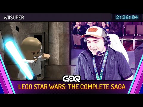 LEGO Star Wars: The Complete Saga by WiiSuper in 2:26:04 - Awesome Games Done Quick 2026