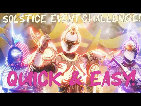 Quick & Easy Solstice Event Challenge "IN THE HOT SEAT"