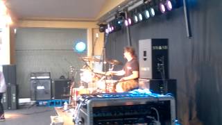Ville Vehviläinen/Waltari - Till the Music Nation (drum cam live at Lankafest 2014, Puolanka)