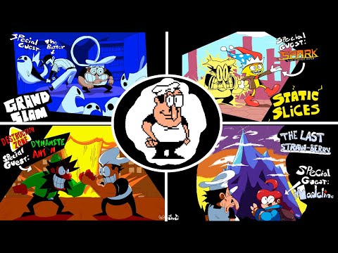 Pizza Tower - All Secret Guest Star Title Cards