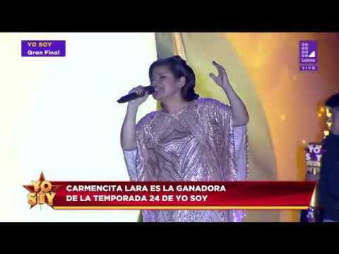 YO SOY: IMITADORA DE CARMENCITA LARA GANADORA DE LA 24 EDICIÓN