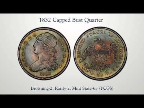 LOT 1084  1832 Capped Bust Quarter