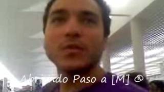 Rodrigo diciendo lo que significa el club de fans &quot;Abriendo Paso a [MOTEL]&quot; para el!